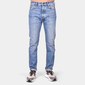 NEW C.O.F. STUDIO m07 80's high-rise jean in wash selvedge